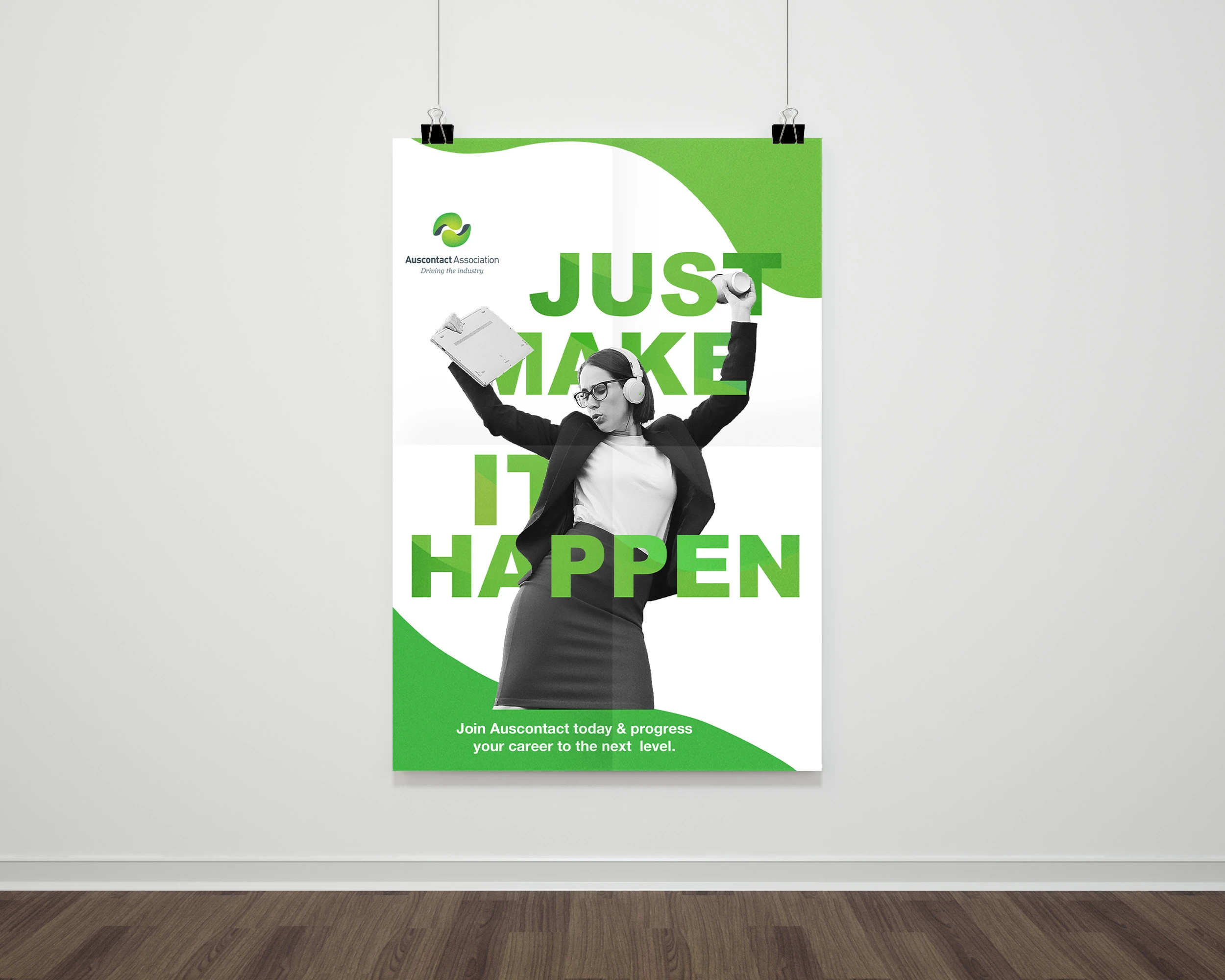 Auscontact Campaign poster copy