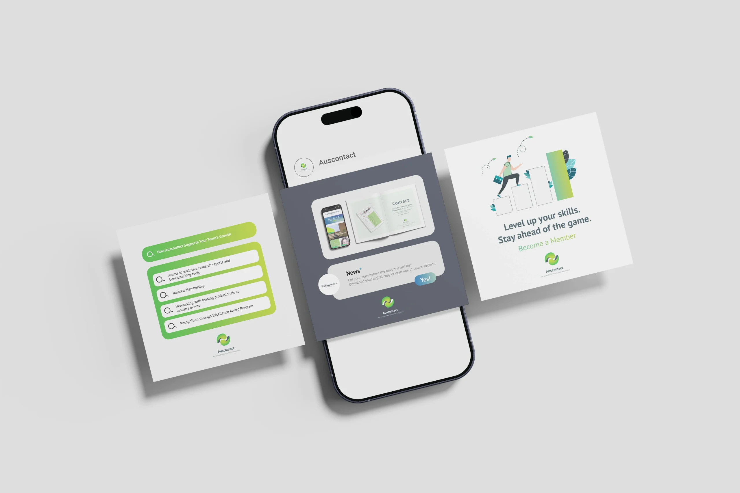 Auscontact social media copy